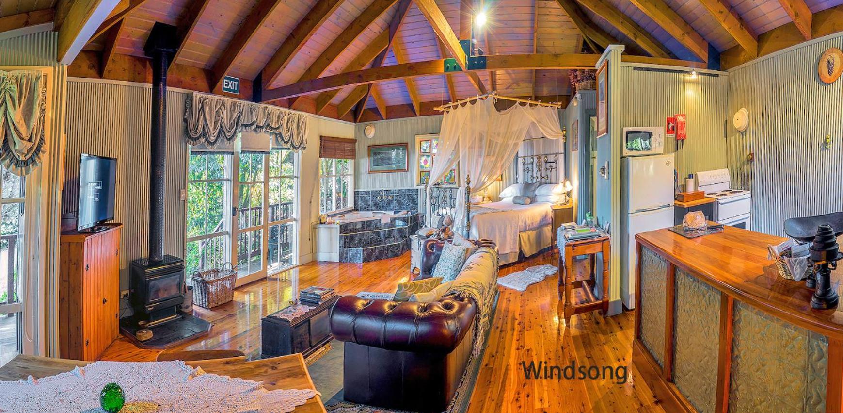 Observatory Cottages Mount Dandenong Ruang foto